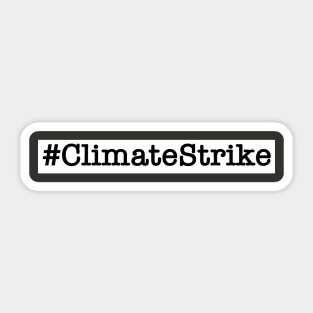 #ClimateStrike Sticker